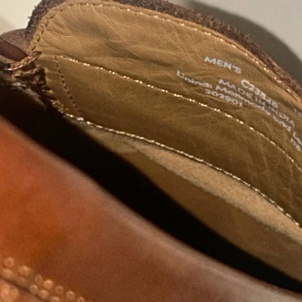 Cole Haan polished seem